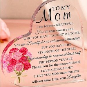 Mother’s Day Heart Plaque